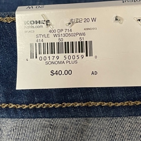 NEW Sonoma Goods For Life BootCut Jeans - Picture 3 of 3